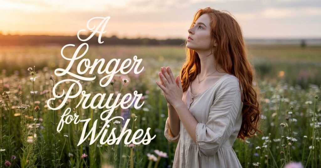 A Longer Prayer For Wishes