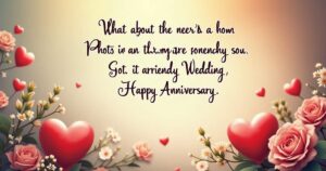 Wedding Anniversary Wishes for Friend