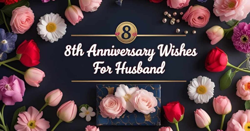 8th Anniversary Wishes for Husband