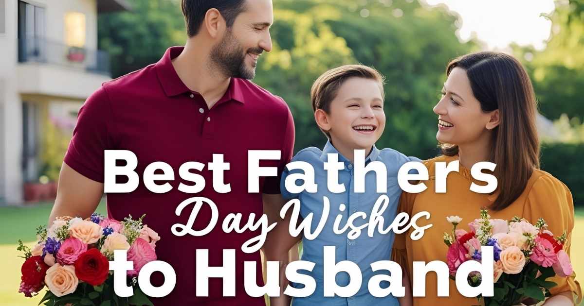 Best Fathers Day Wishes to Husband