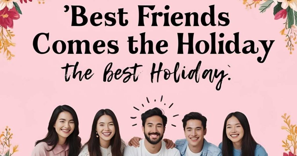 Best Friends Comes the Best Holiday