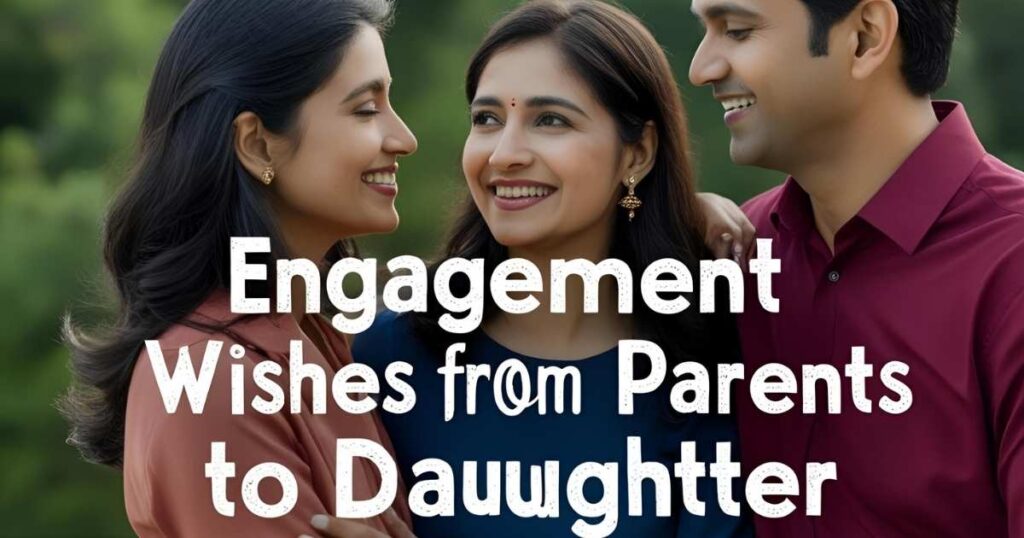 Engagement Wishes From Parents to Daughter