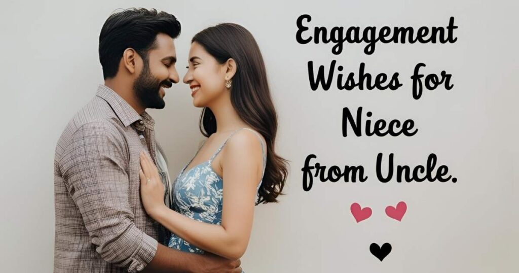 Engagement Wishes for Niece from Uncle