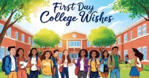First Day College Wishes