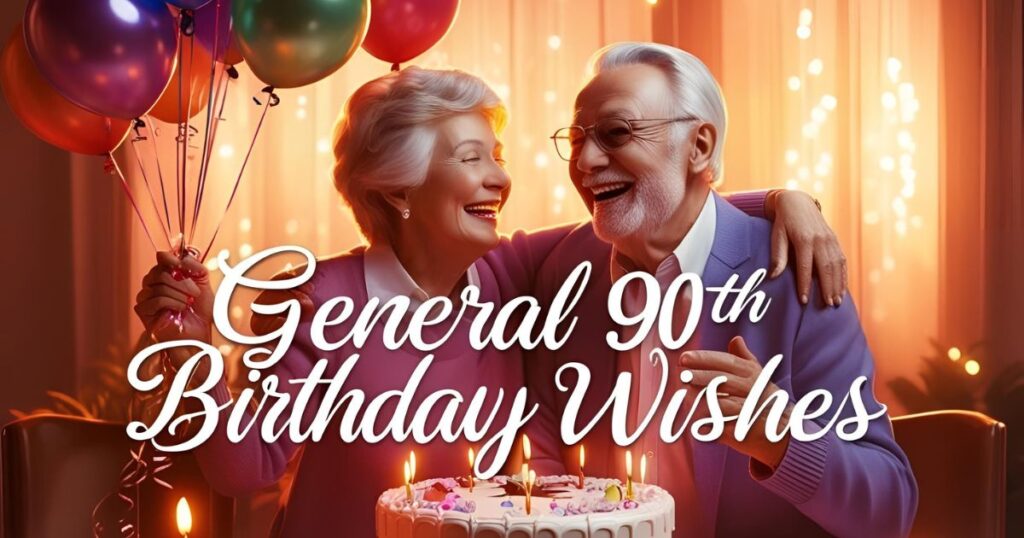 General 90th Birthday Wishes