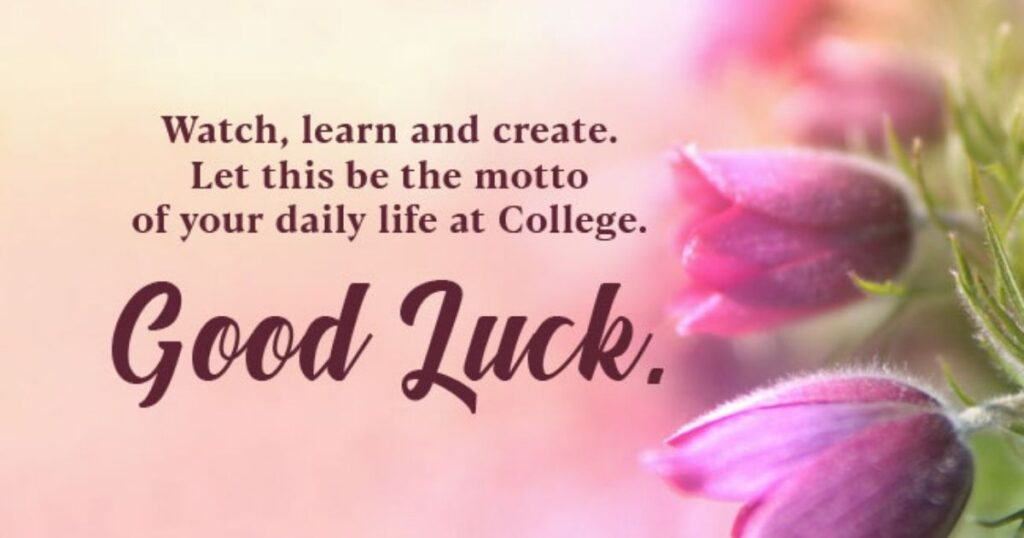 Good Luck Messages