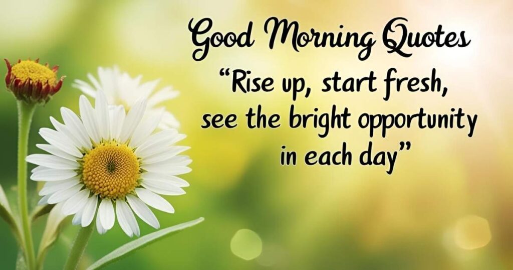 Good Morning Quotes