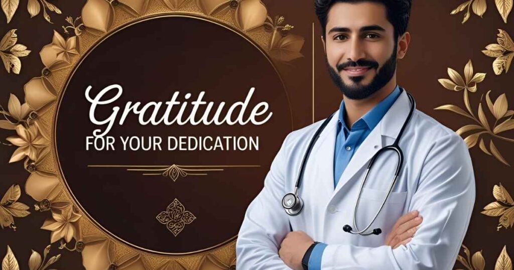Gratitude for Your Dedication