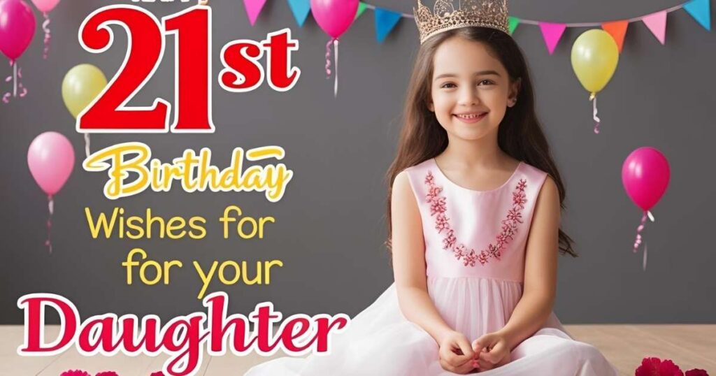 Happy 21st Birthday Wishes for Your Daughter