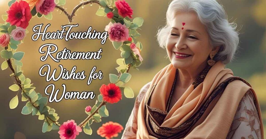 Heart-Touching Retirement Wishes for Woman