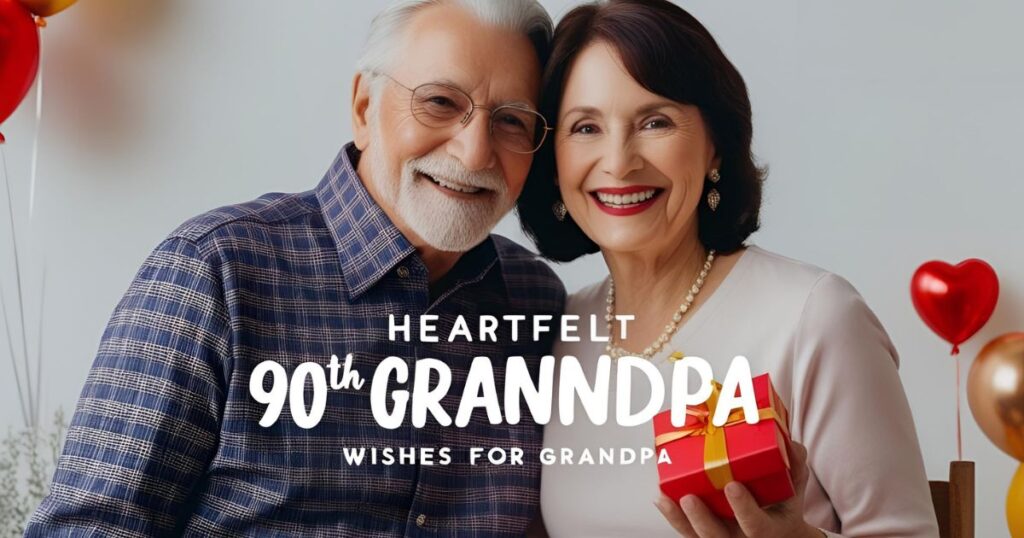 Heartfelt 90th Birthday Wishes for Grandpa