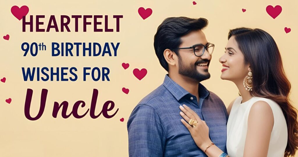 Heartfelt 90th Birthday Wishes for Uncle