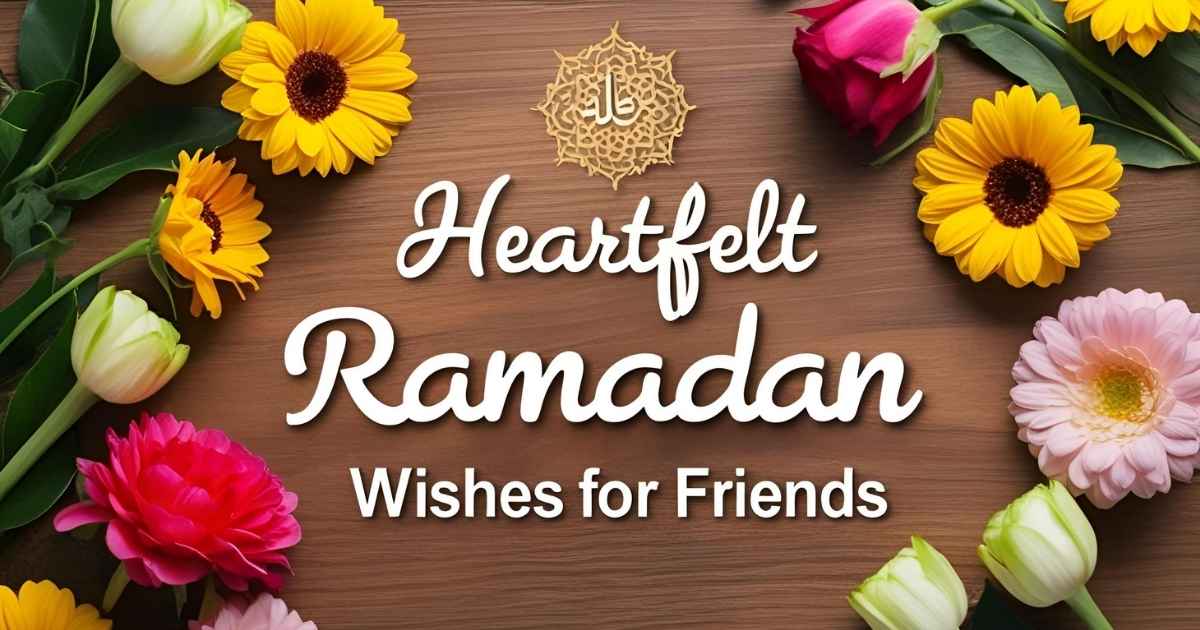 35+ Heartfelt Ramadan Wishes for Friends
