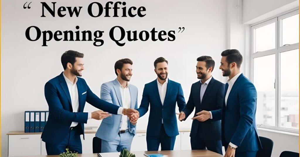 New Office Opening Quotes
