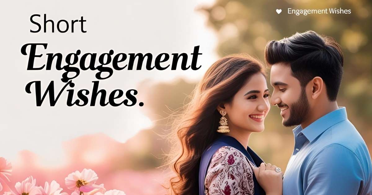 Short Engagement Wishes