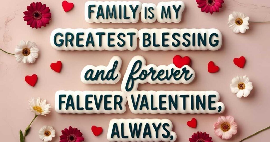 Short Valentine Messages for Family