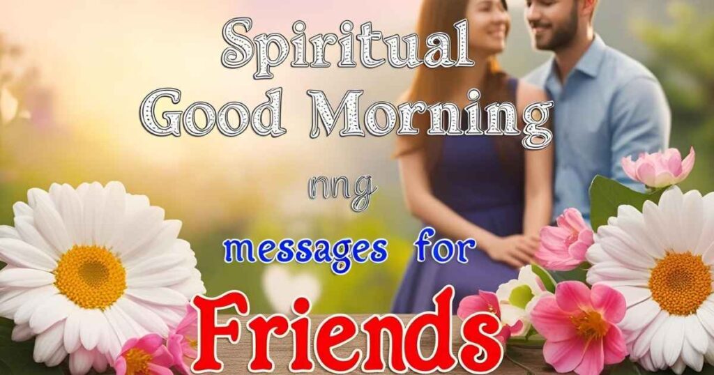 Spiritual Good Morning Messages for Friends