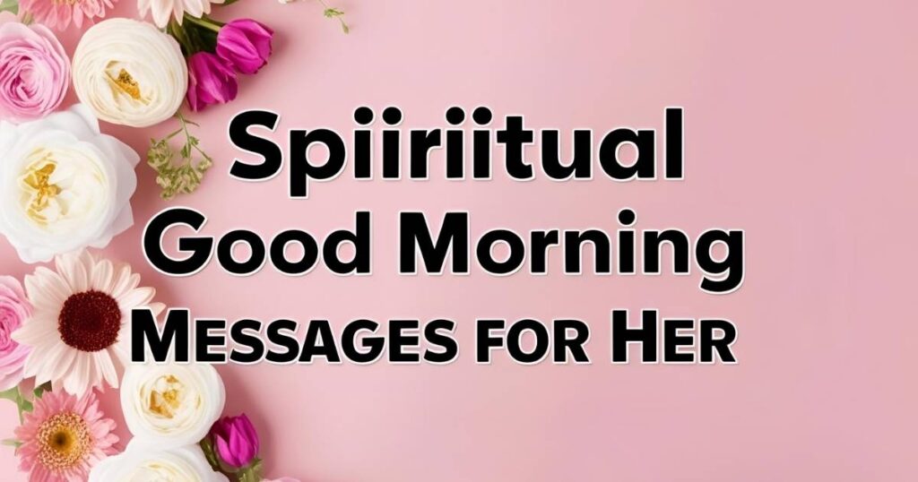 Spiritual Good Morning Messages for Her