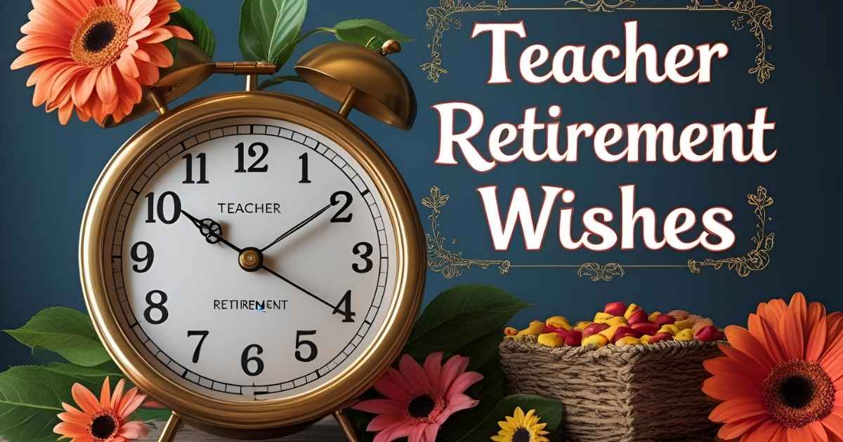 Teacher Retirement Wishes