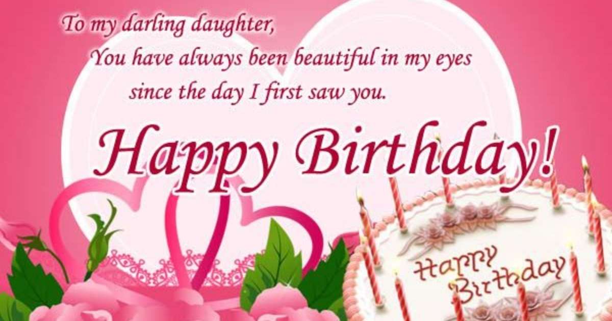 Thank You For The Birthday Wishes For My Daughter