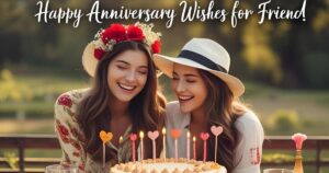 happy anniversary wishes for friends funny