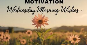 motivation Wednesday morning wishes