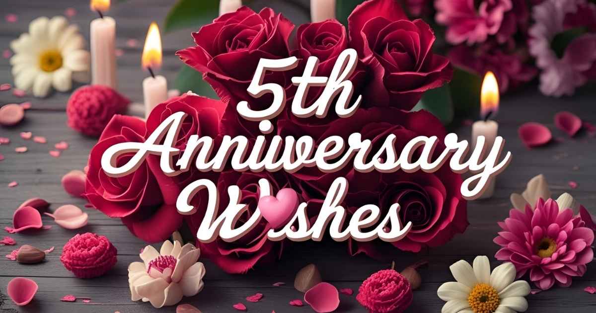 5th Anniversary Wishes