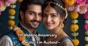 5th wedding anniversary wishes for husband