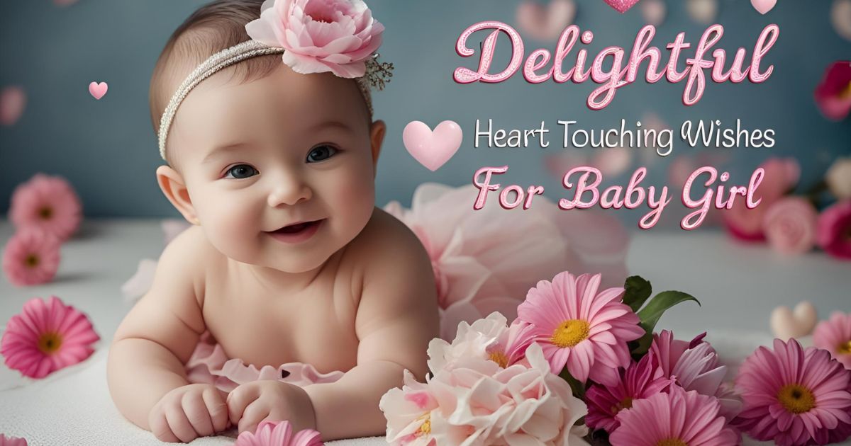 Delightful Heart Touching Birthday Wishes for Baby Girl
