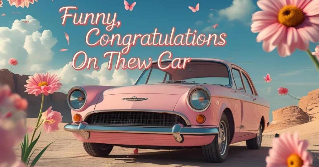 Funny, Congratulations On The New Car