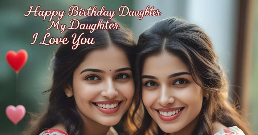 Happy Birthday My Daughter I Love You