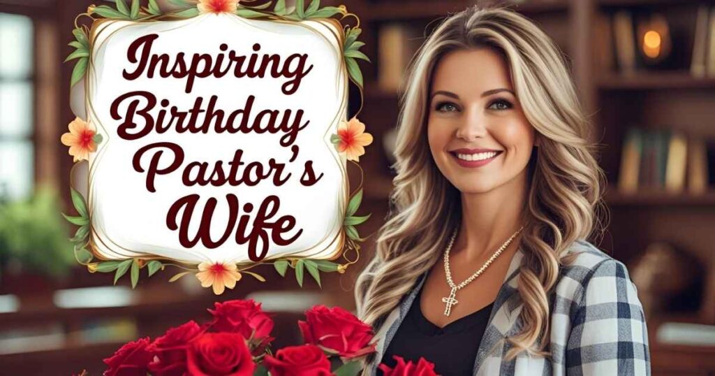 Inspiring Birthday Wishes For Pastor’s Wife