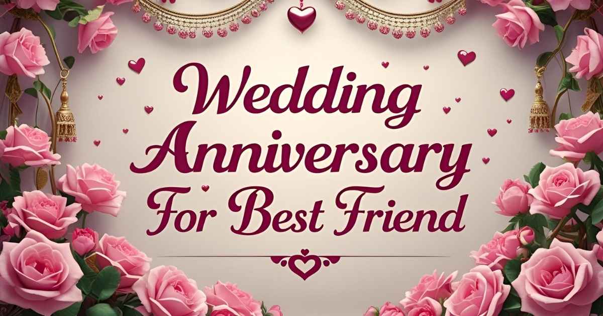 Wedding Anniversary Wishes For Best Friend