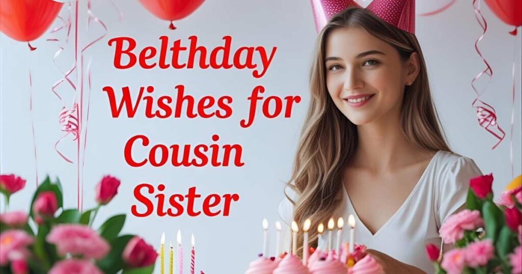 Belated Birthday Wishes for Cousin Sister