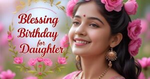 Blessing birthday wishes for daughter