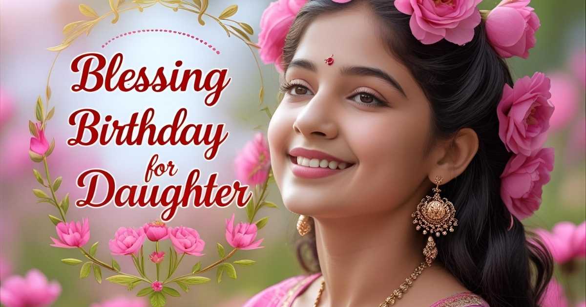 Blessing birthday wishes for daughter