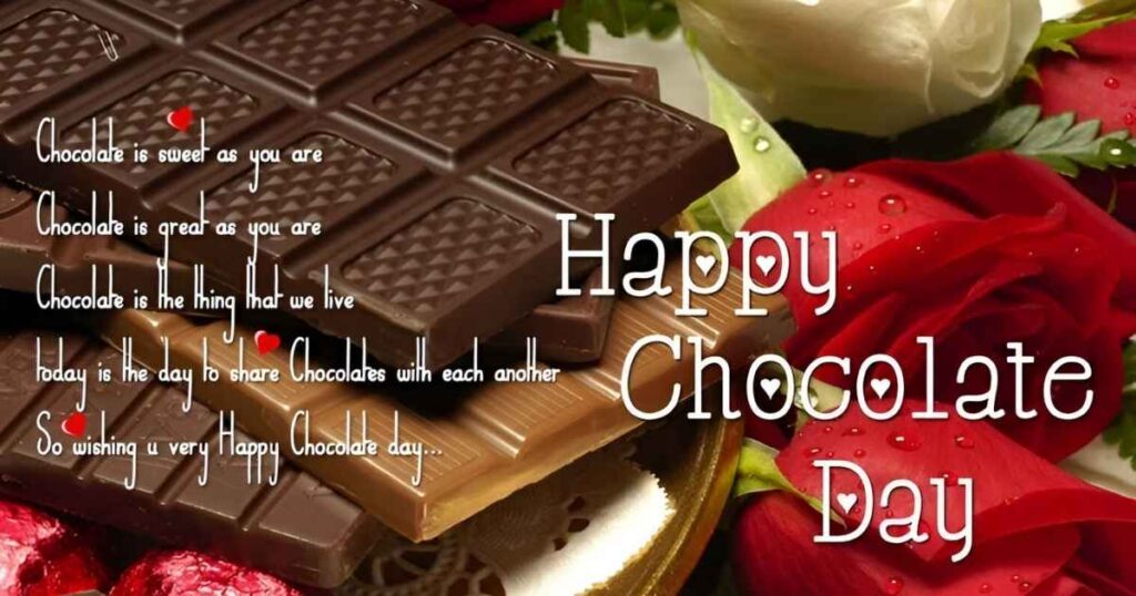 Chocolate Day Msg for Hubby: Short and Sweet