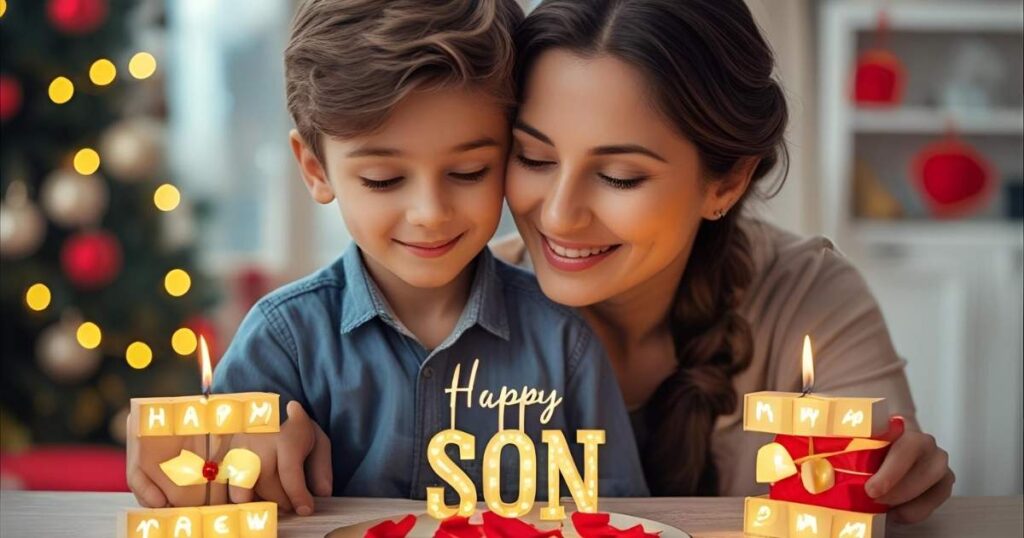 Happy New Year Wishes for Son