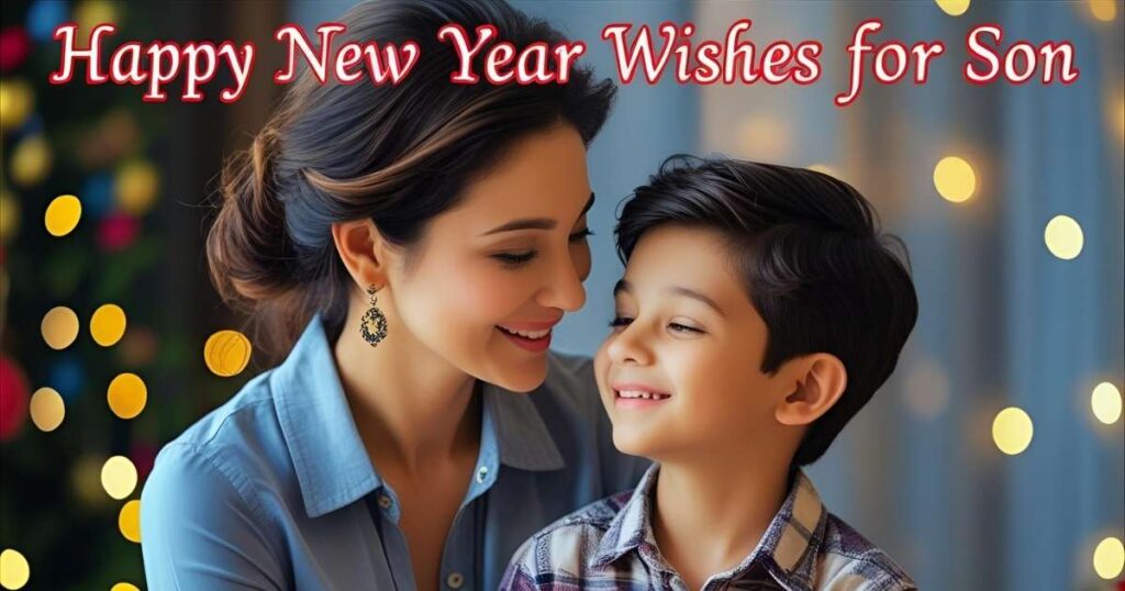 Happy New Year Wishes for Son
