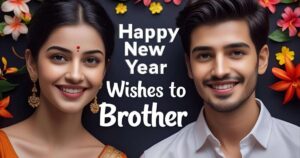 Happy New Year Wishes to Brother