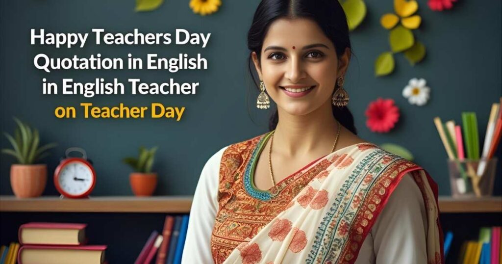 Happy Teachers Day Quotation in English