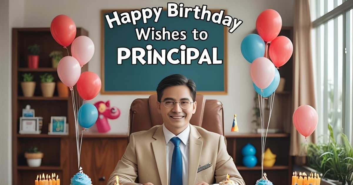 Happy birthday wishes to principal