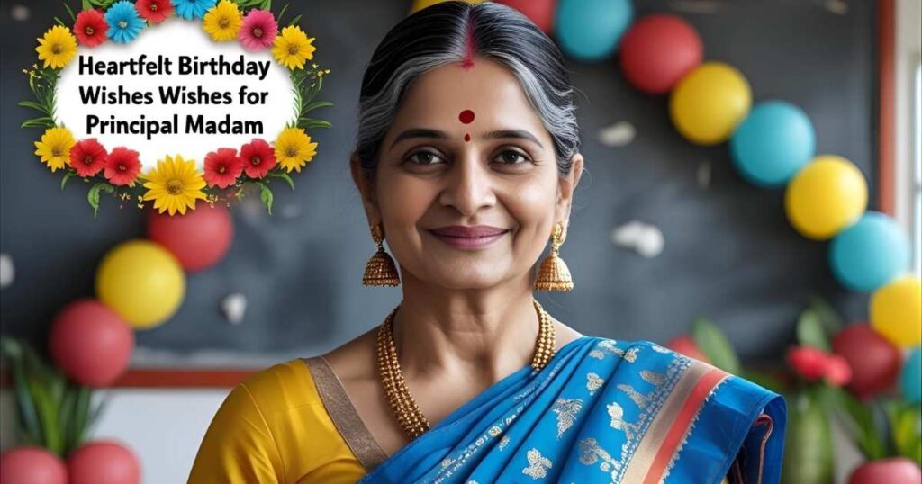 Heartfelt Birthday Wishes for Principal Madam