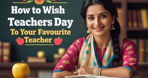 How To Wish Teachers Day to your favourite teacher