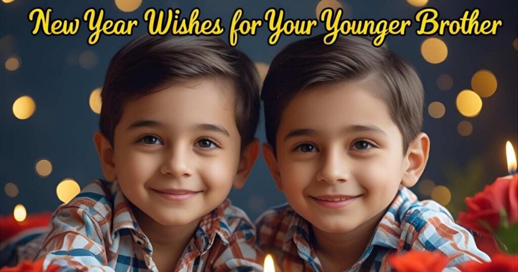 New Year Wishes for Your Younger Brother