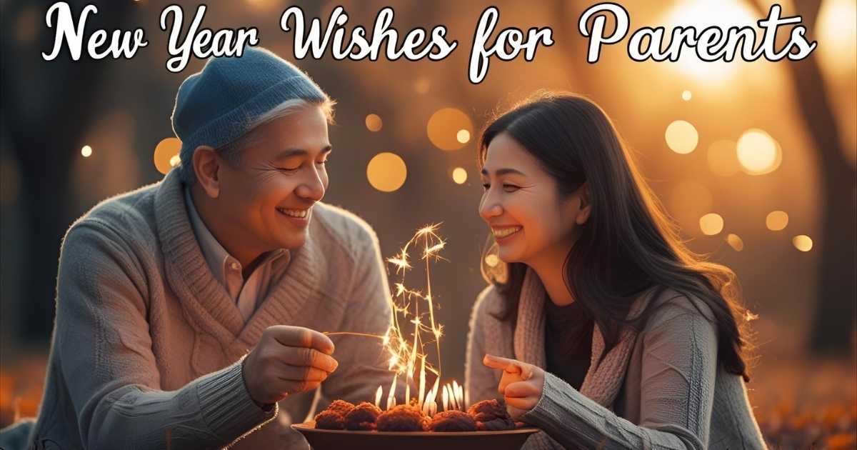 New Year wishes for parents