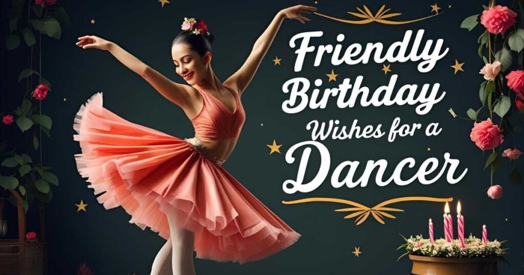 Social Media-Friendly Birthday Wishes for a Dancer